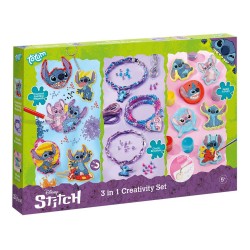 Set creativ - Disney Stitch - 3 in 1 Creativity Set