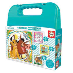Puzzle Educa, Disney Animals, 12/16/20/25 piese
