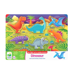 Puzzle The Learning Journey - Sa invatam dinozaurii, 8 piese