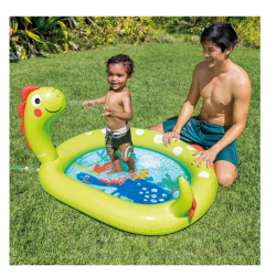 Piscina gonflabila Intex Baby - Dinozaur, 119 x 109 x 66 cm