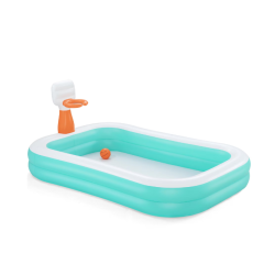 Piscina gonflabila Bestway - Dunk n' Splash, 251 x 168 x 102 cm