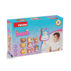 Puzzle din spuma Puedo - Baby, 21 piese