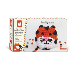 Set creatie Janod - Creeaza tigrul cu pompon