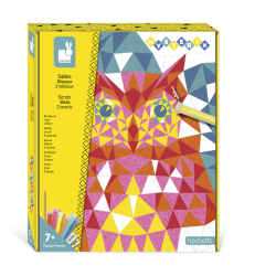 Set creatie Janod - Creeaza cu nisip: Pasari