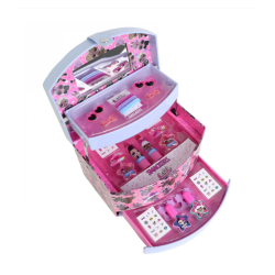 Set LOL Surprise! - Torbica pentru Machiaj si Bijuterii, 2 Rujuri, Multicolor