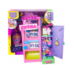 Set de joaca Barbie Extra - Fashion, cu accesorii