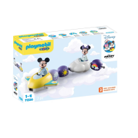 Playmobil 1.2.3 Disney Mickey Mouse - Zborul lui Mickye si Minnie printre nori