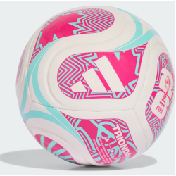 Minge fotbal Adidas FIFA World Cup 26 Trionda Club, marime 5, alb/roz