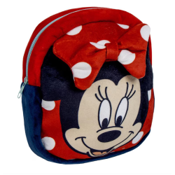 Ghiozdan copii, Minnie, 1 fermoar, 18 x 22 x 8 cm