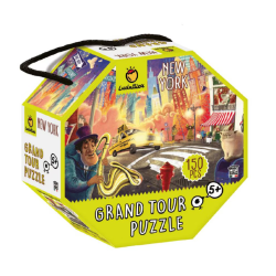 Puzzle Ludattica - World Grand Tour New York, Lisciani, Multicolor
