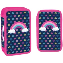 Penar echipat S-cool, Rainbow, 2 fermoare, 29 piese