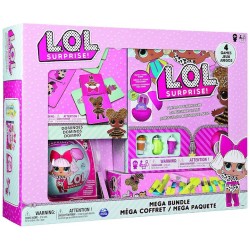 Set de joaca L.O.L Surprise! Mega Bundle, 4 jocuri incluse
