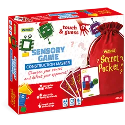 Joc senzorial Wader Play&Fun - Secret pocket, Construction Master