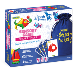 Joc senzorial Wader Play&Fun - Secret pocket, Shapes finder