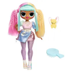 Papusa Lol Surprise! Omg - Candylicious – Include 1 Papusa La Moda Cu Tinute Fabuloase, 4 Papusi De Colectie