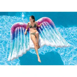 Saltea gonflabila Intex Angel Wings Multicolor, 2.50m x 1m