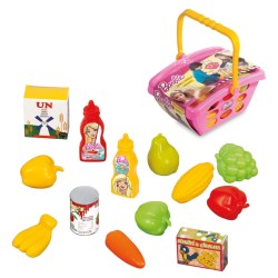 Set de joaca Barbie - Cos de cumparaturi, cu accesorii