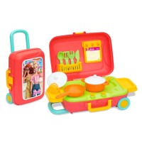 Set de joaca Barbie - Troler bucatarie