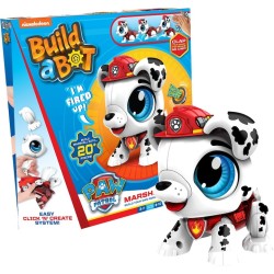Jucarie Interactiva Paw Patrol Marshall Transformabila Build a Bot, + 3 ani
