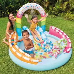 Piscina gonflabila Intex - Candy Fun, 170 x 168 x 122 cm