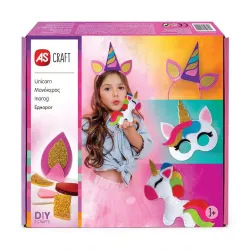 Set de artizanat AS Craft Unicorn, 3 ani+