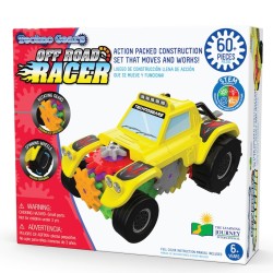 Set de constructie The Learning Journey - Techno Gears, Masina off road, 60 piese