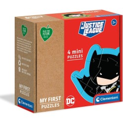 Puzzle Clementoni My first puzzles - DC Comics Justice League, 4 in 1, 3/6/9/12 piese